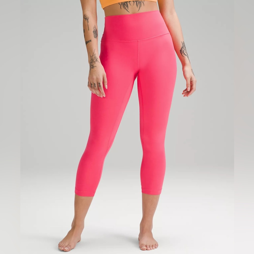 Lululemon Align High Rise Crop 23” Pink